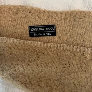 100% Lana wool ITALIAN scarf